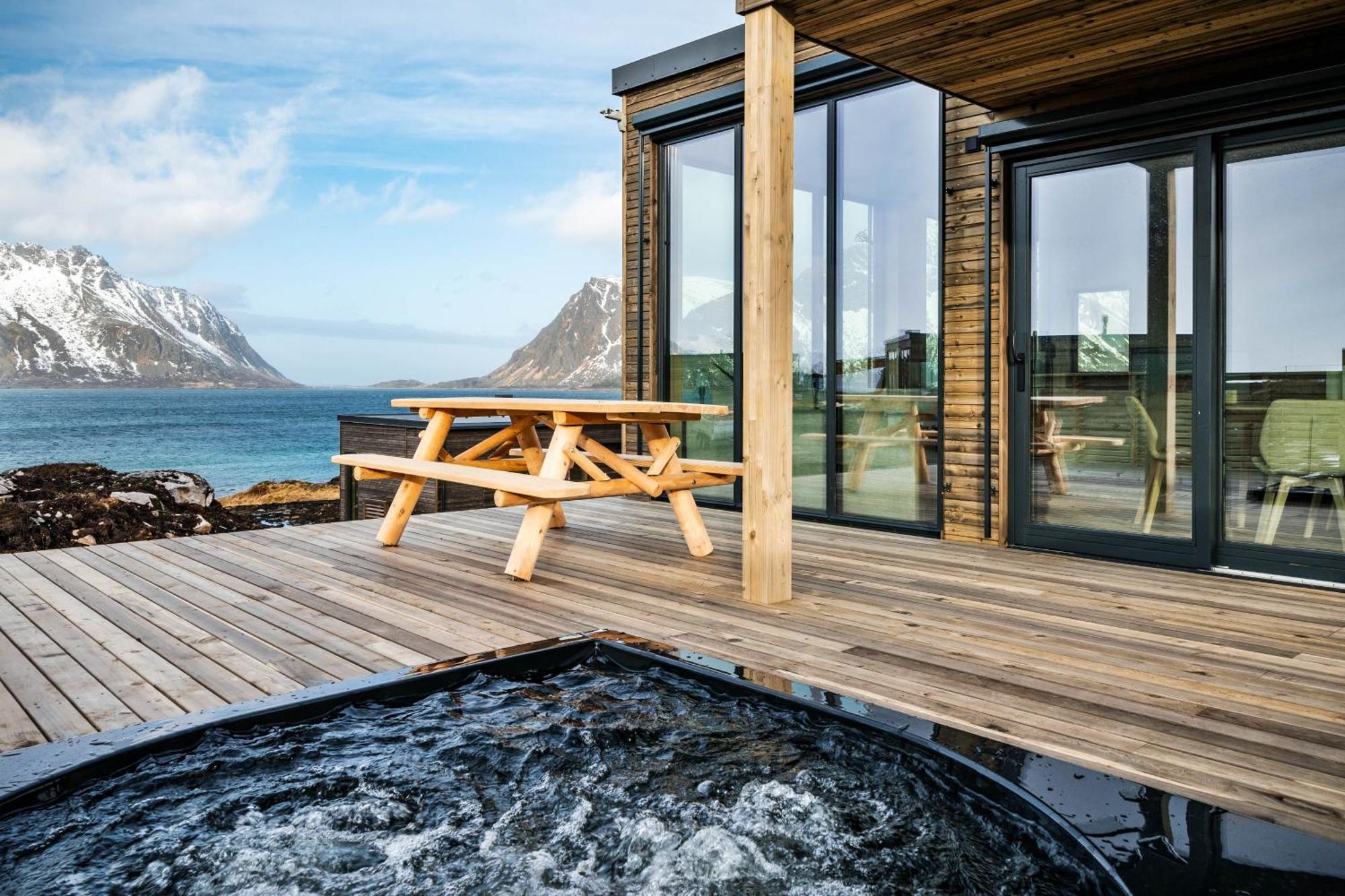 Nydelig Hytte I Unike Lofoten I Naerheten Av Henningsvaer! Lyngvaeret Экстерьер фото