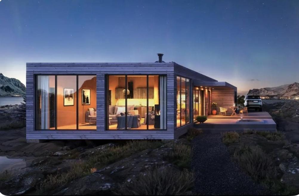 Nydelig Hytte I Unike Lofoten I Naerheten Av Henningsvaer! Lyngvaeret Экстерьер фото
